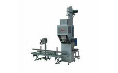 种子包装秤生产线与提升机——新乡四方包装机械有限公司专业供应